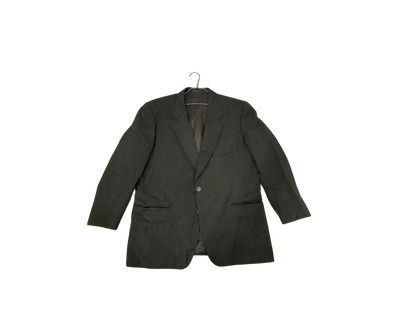 Pierre Cardin Olive Green Suit Jacket - Lang Merinos Extrafine