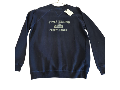 Ellesse Navy Style Behind 1959 Sweatshirt - Size XL