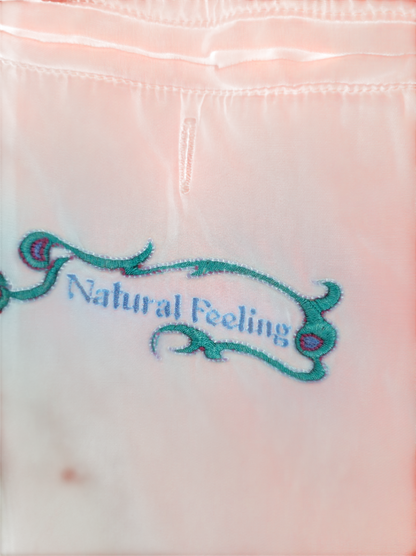 Pink Natural Selection Button-Down Shirt with Decorative Embroidery