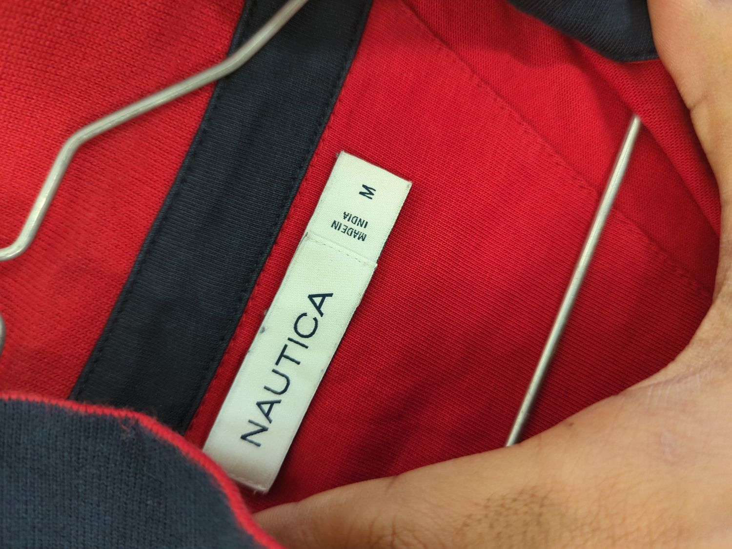 Nautica Red Polo Shirt - Size M