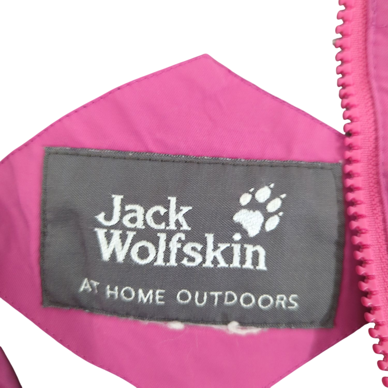 Jack Wolfskin Pink Windbreaker Outdoor Jacket