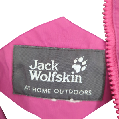 Jack Wolfskin Pink Windbreaker Outdoor Jacket