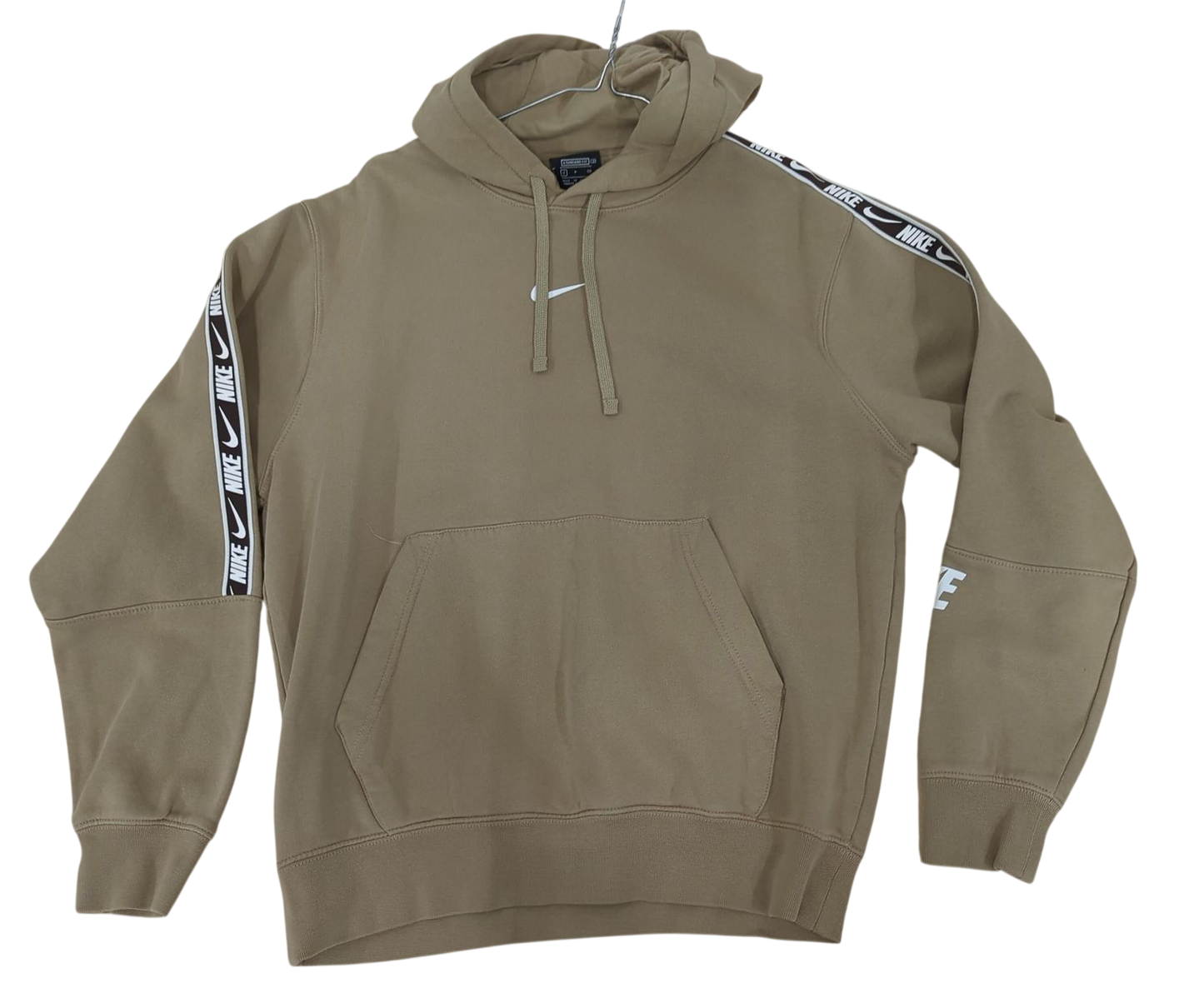 Nike Standard Fit Beige Bomber Jacket - Size S