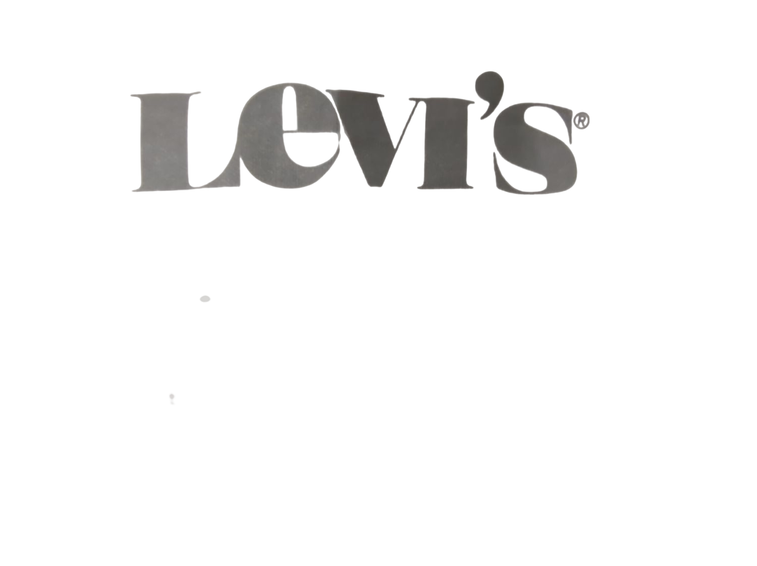 Levi's White T-shirt with Minimalist Logo - Size M