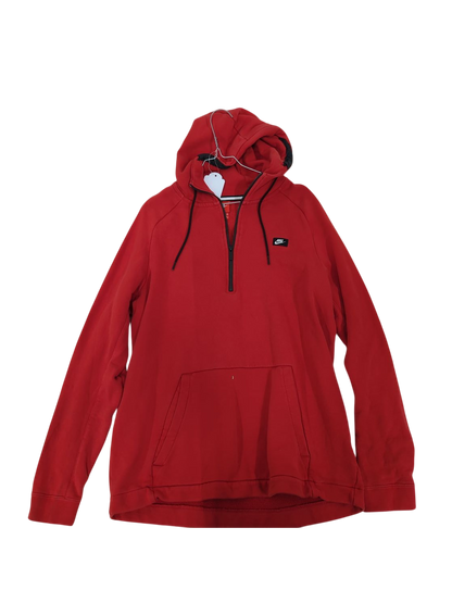 Nike Red Hooded Windbreaker Jacket - Size XL