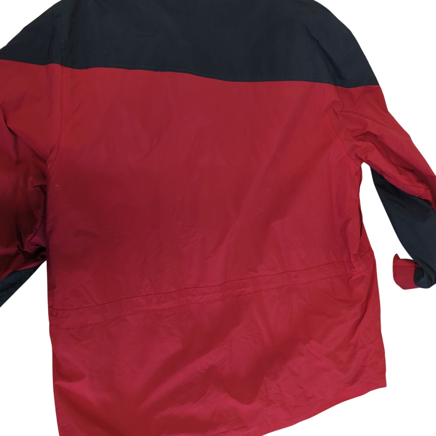 McEarl Original Protection Waterproof Red & Black Windbreaker Jacket