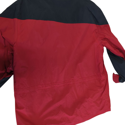 McEarl Original Protection Waterproof Red & Black Windbreaker Jacket