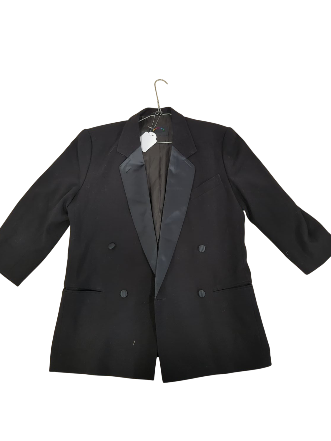 Bogner Black Formal Blazer with Satin Lapel