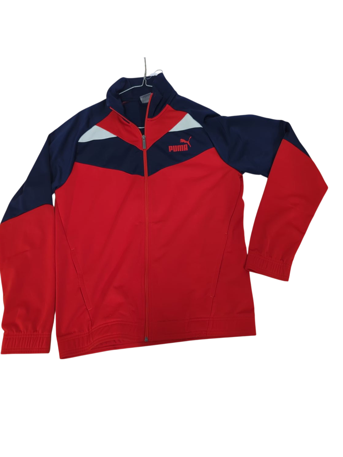 Puma Red & Navy Windbreaker Jacket - Size M