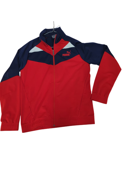 Puma Red & Navy Windbreaker Jacket - Size M