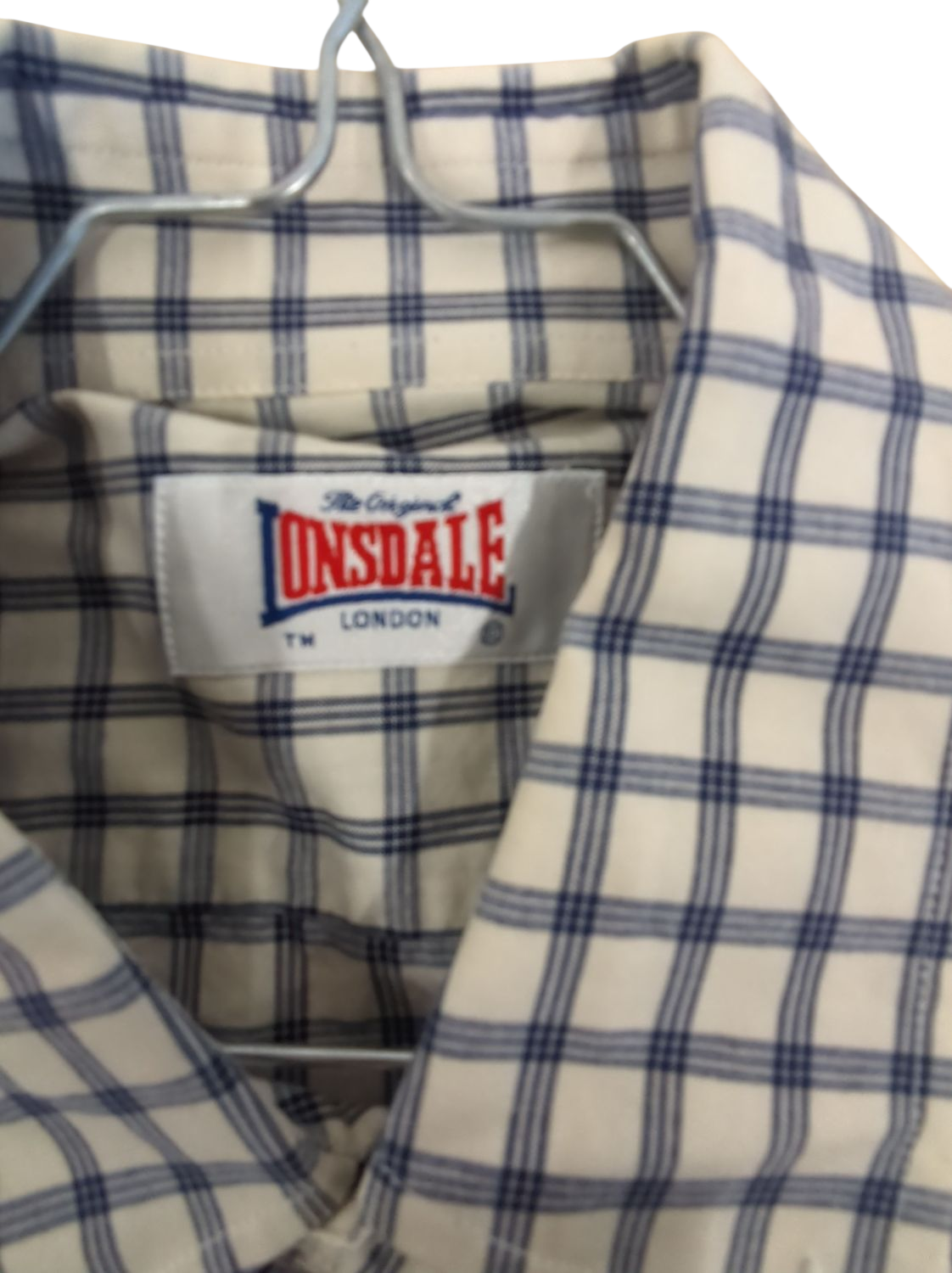 Lonsdale London Button-Down Checkered Shirt