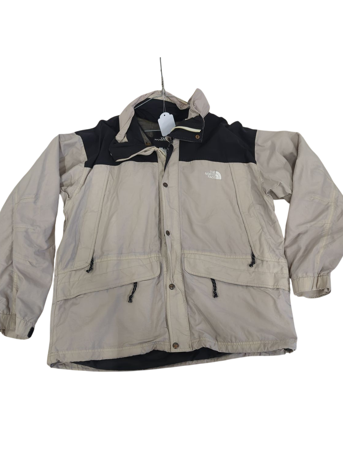 The North Face Beige Windbreaker Jacket - Size XL