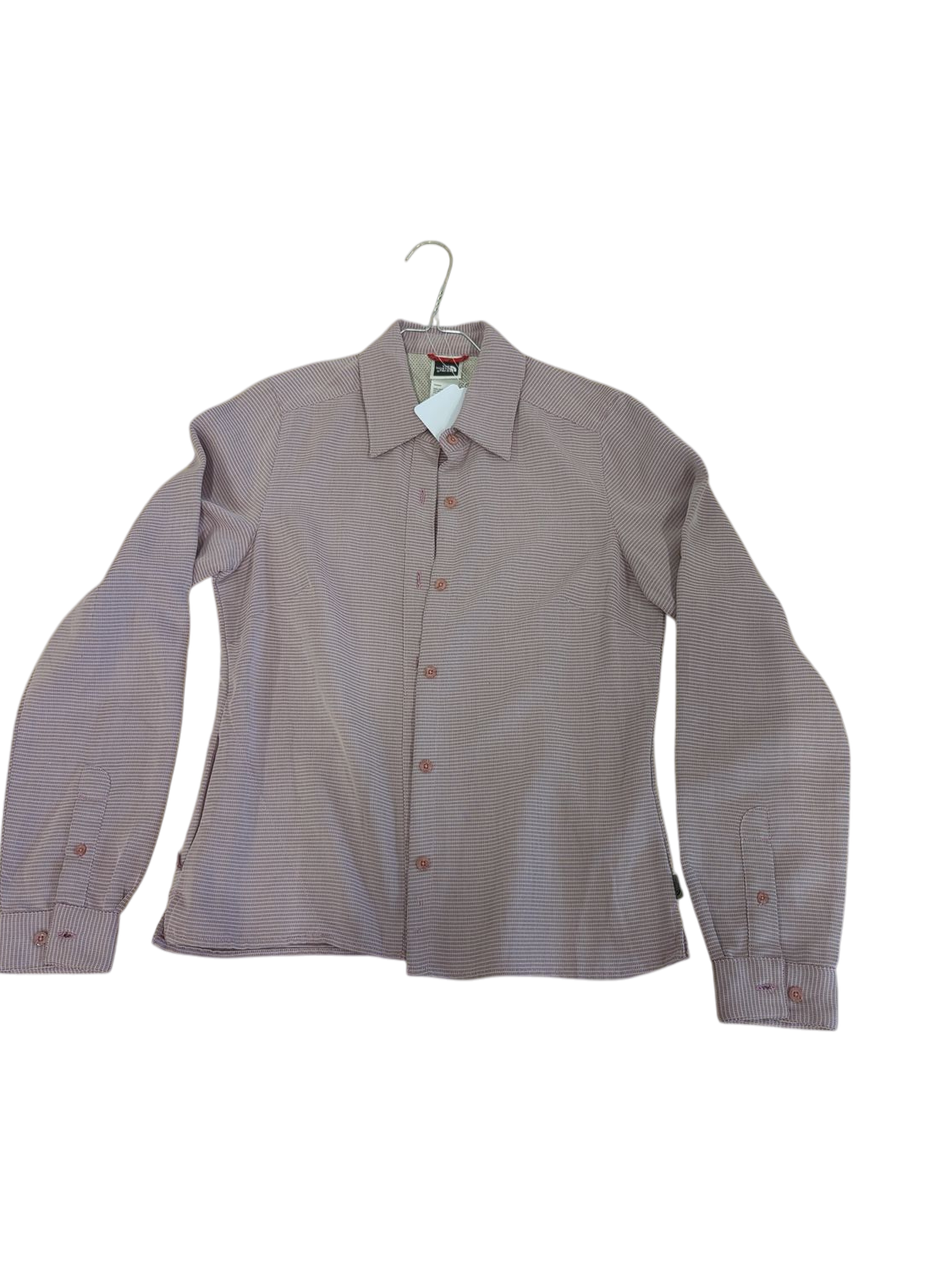 The North Face Pink Striped Button-Down Shirt - Size Small Petite