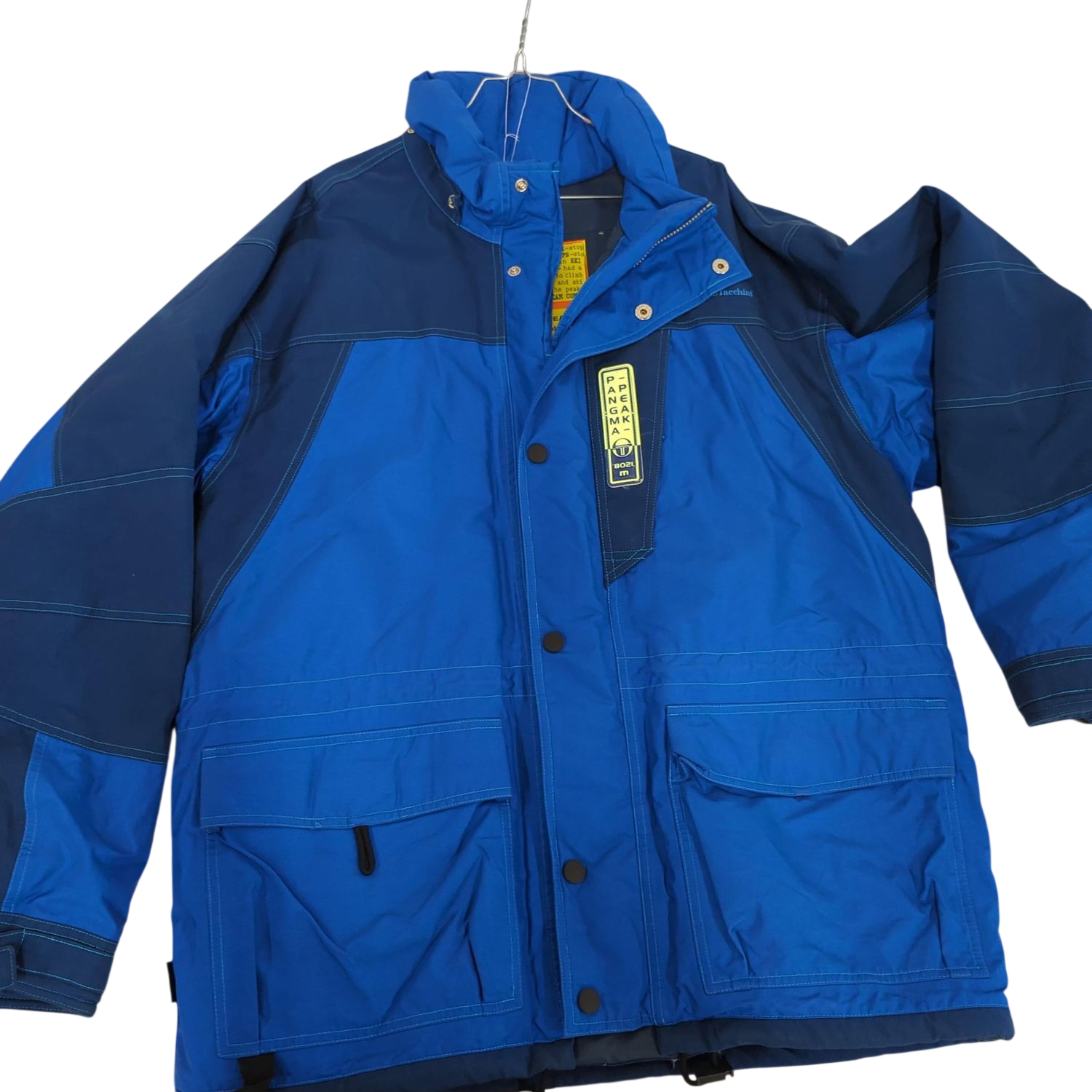 Sergio Tacchini Vintage Ski Jacket - Blue/Navy - Size XL