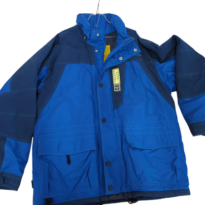 Sergio Tacchini Vintage Ski Jacket - Blue/Navy - Size XL