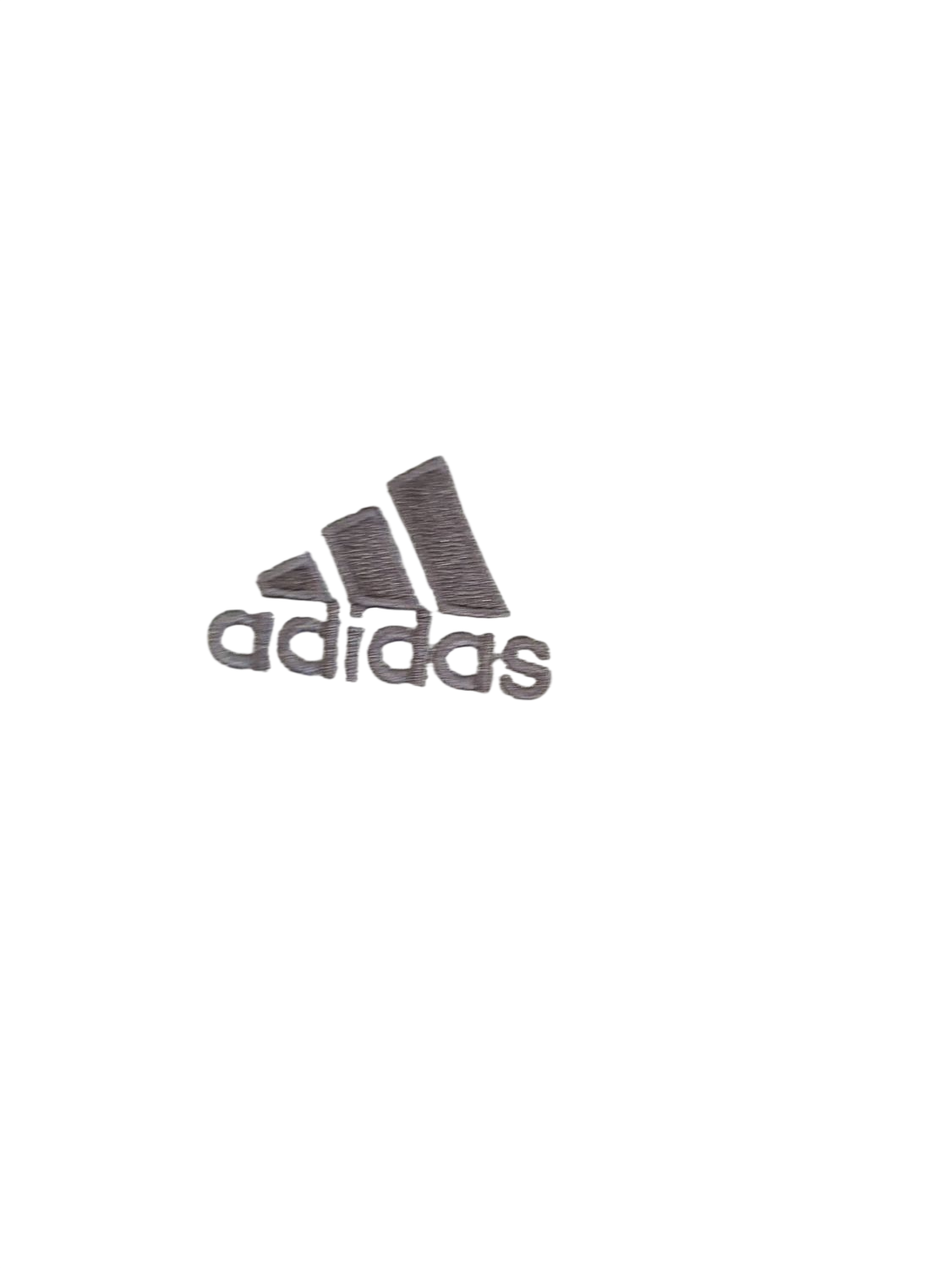 Adidas Men's Grey Hoodie - Size L