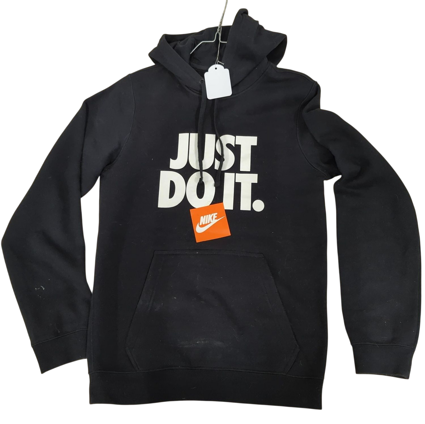 Nike 'JUST DO IT.' Black Sweatshirt - Size XS
