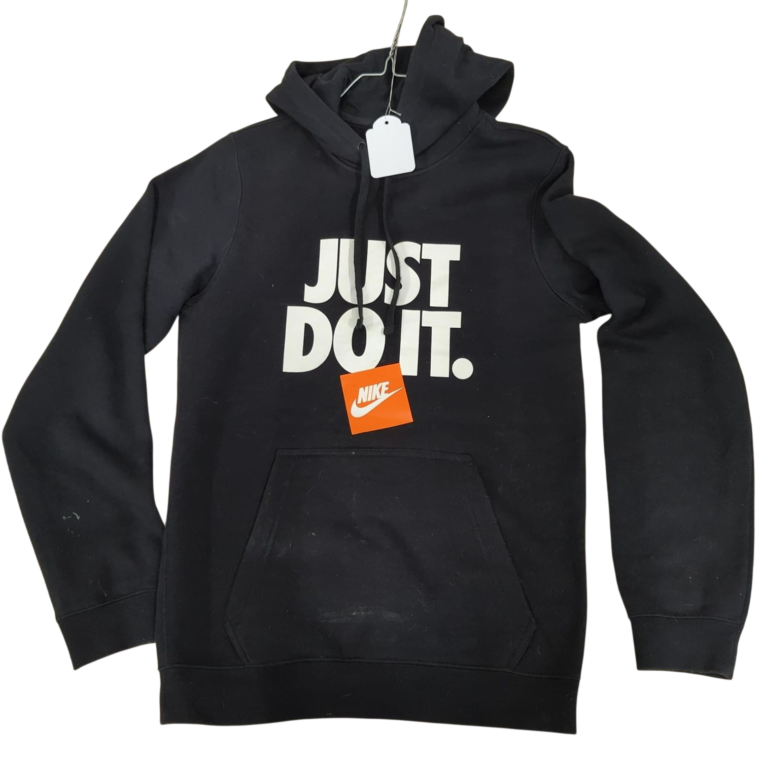 Nike 'JUST DO IT.' Black Sweatshirt - Size XS