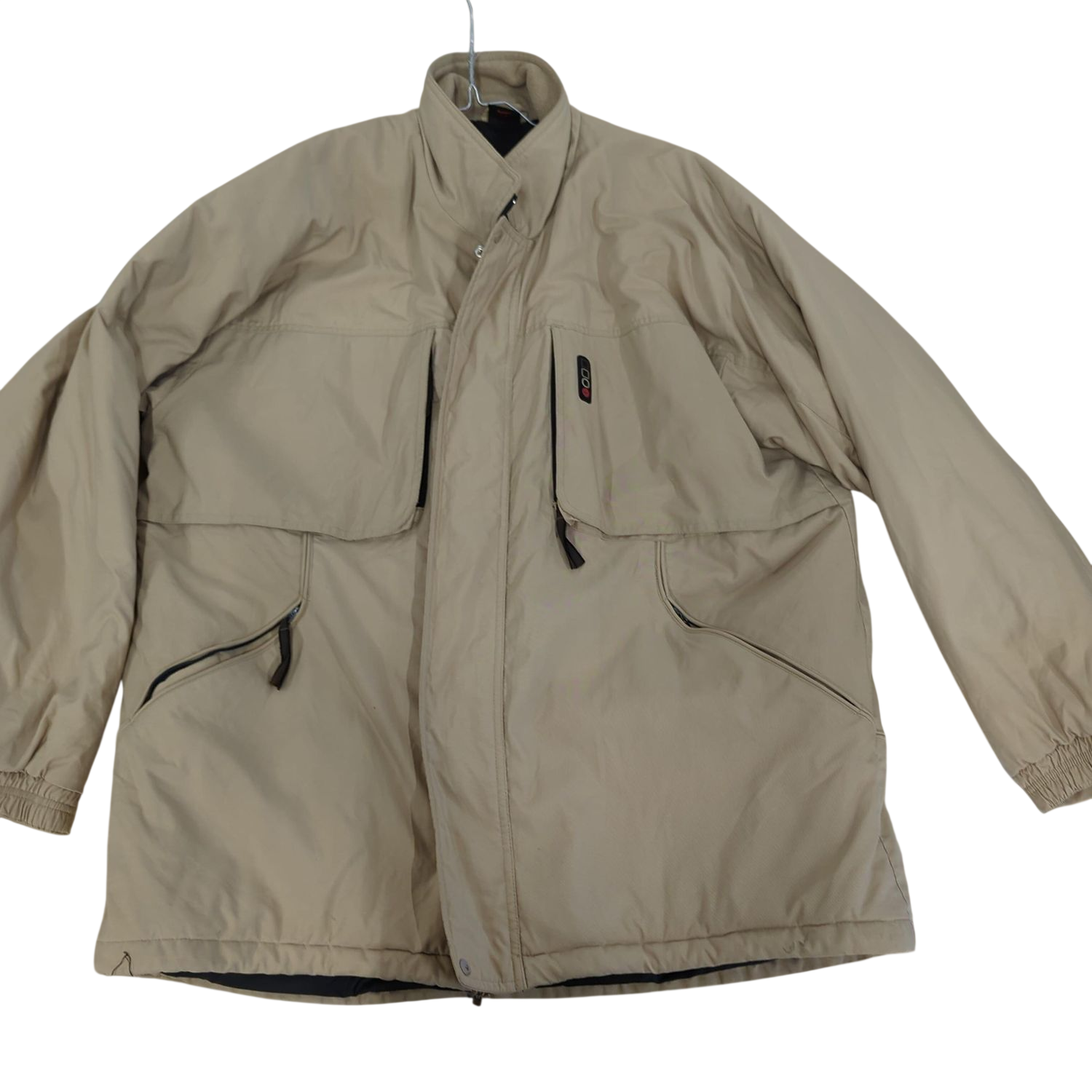 Nike Beige Windbreaker Jacket - Men's Size XL