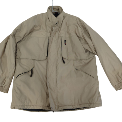 Nike Beige Windbreaker Jacket - Men's Size XL