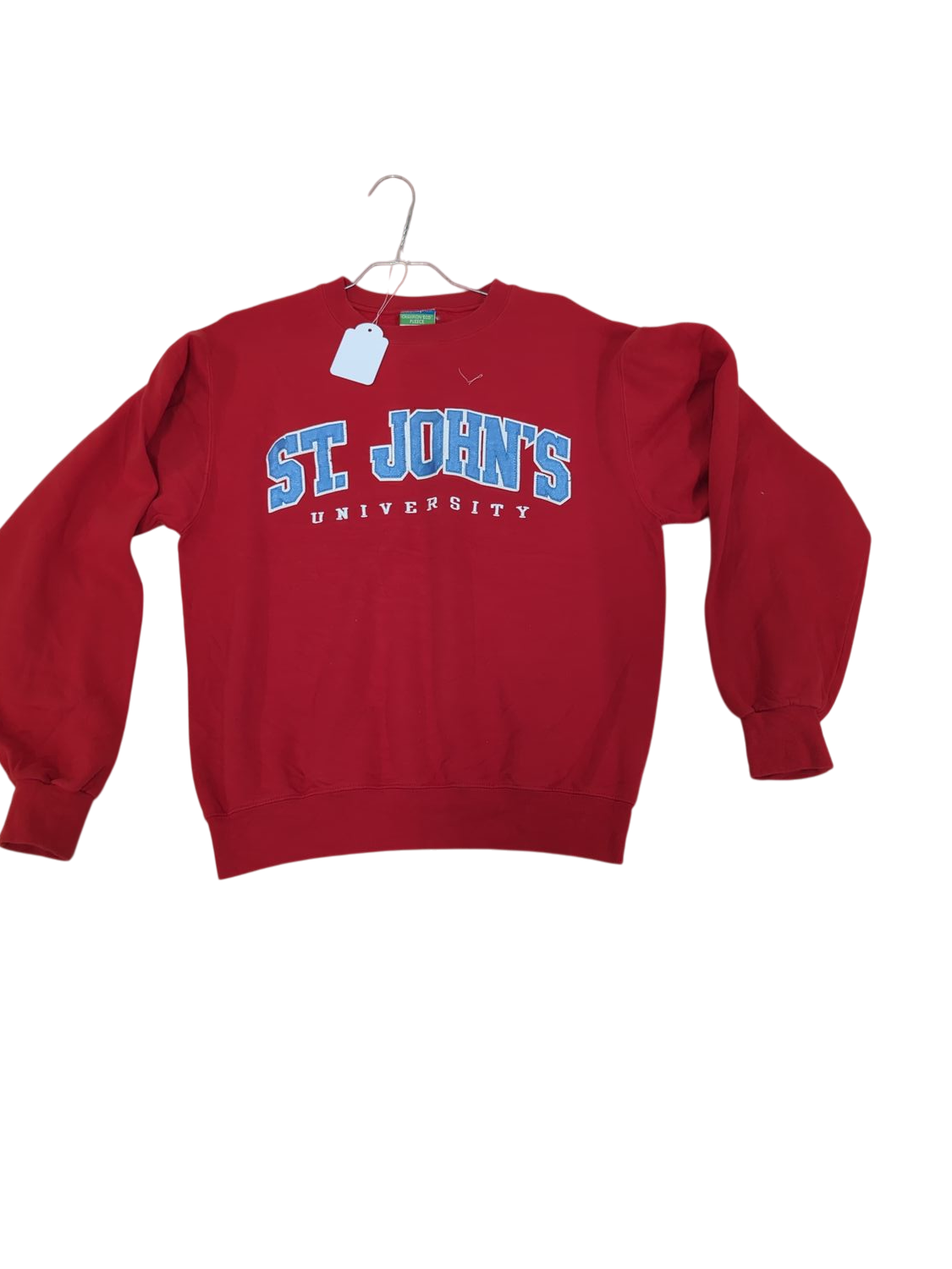 Champion Eco Red St Johns University Sweatshirt - Size S