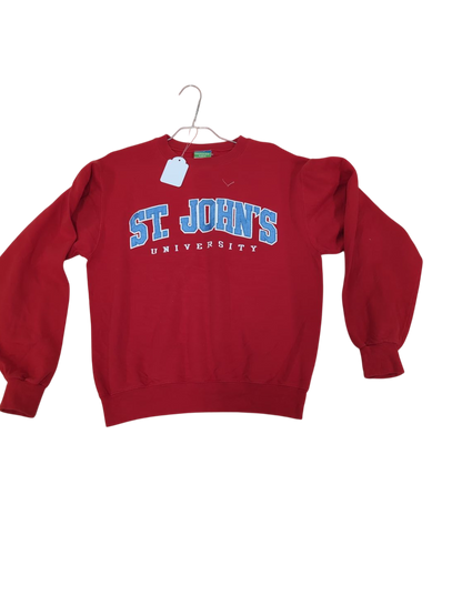 Champion Eco Red St Johns University Sweatshirt - Size S