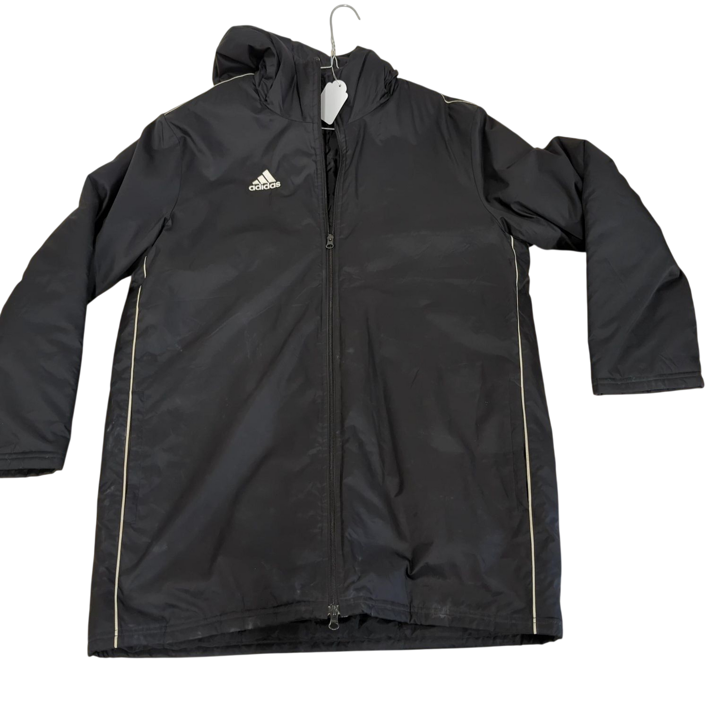 Adidas Black Windbreaker Jacket - Men's Size Medium