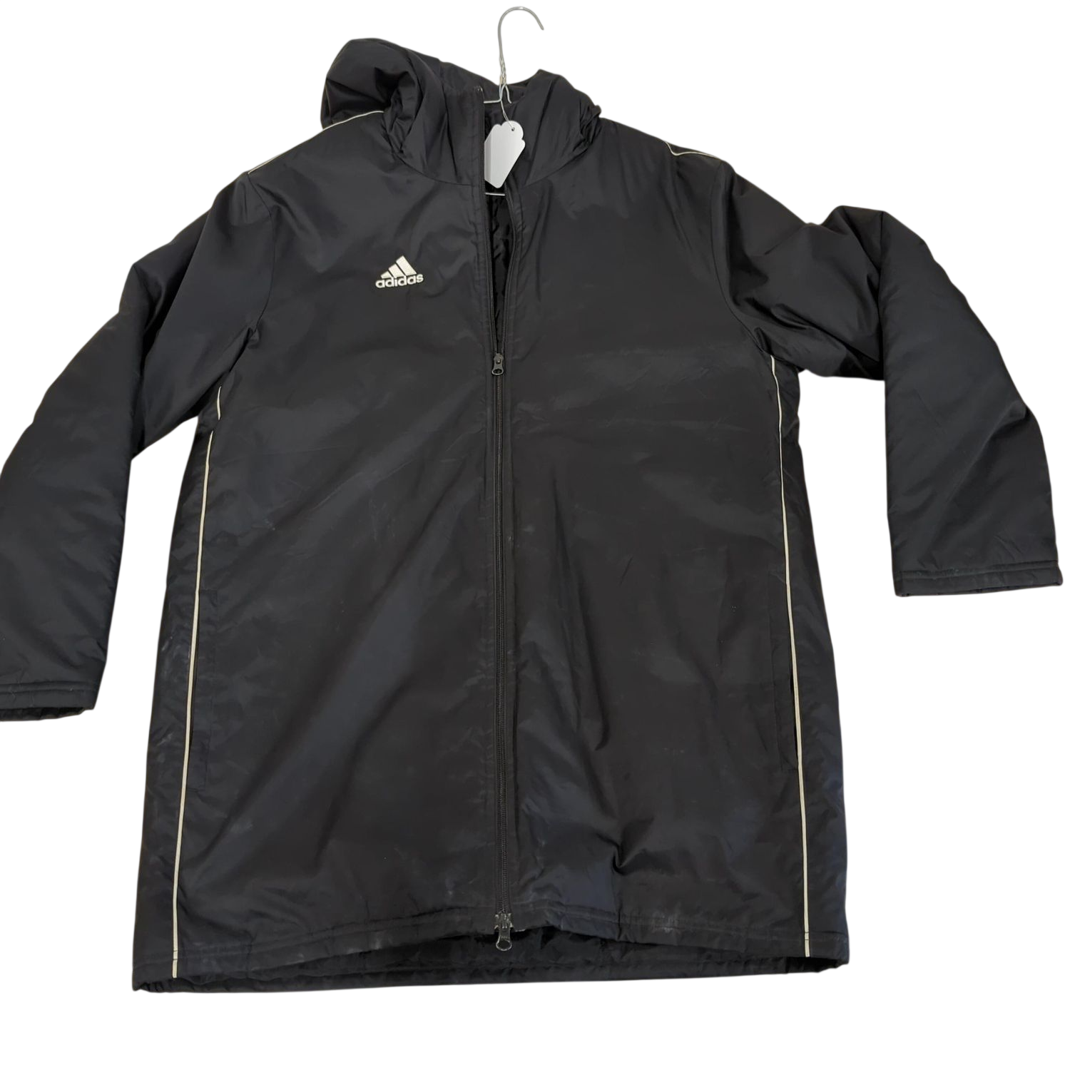 Adidas Black Windbreaker Jacket - Men's Size Medium