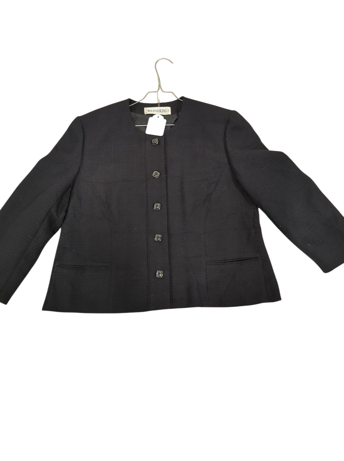 Weinberg Paris Black Button-Down Shirt - Made in France