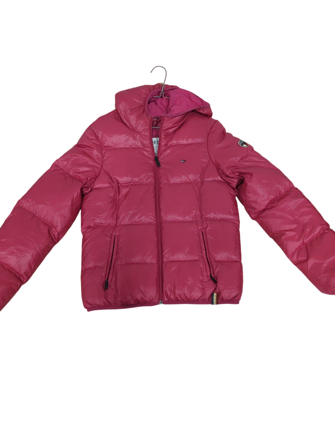 Hilfiger Denim Pink Down Puffer Jacket - Size M