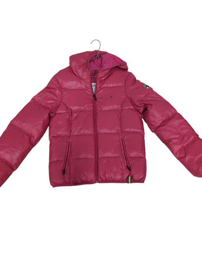 Hilfiger Denim Pink Down Puffer Jacket - Size M