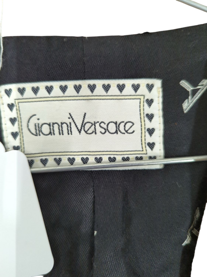 Gianni Versace Camel Brown Wool Blazer Jacket