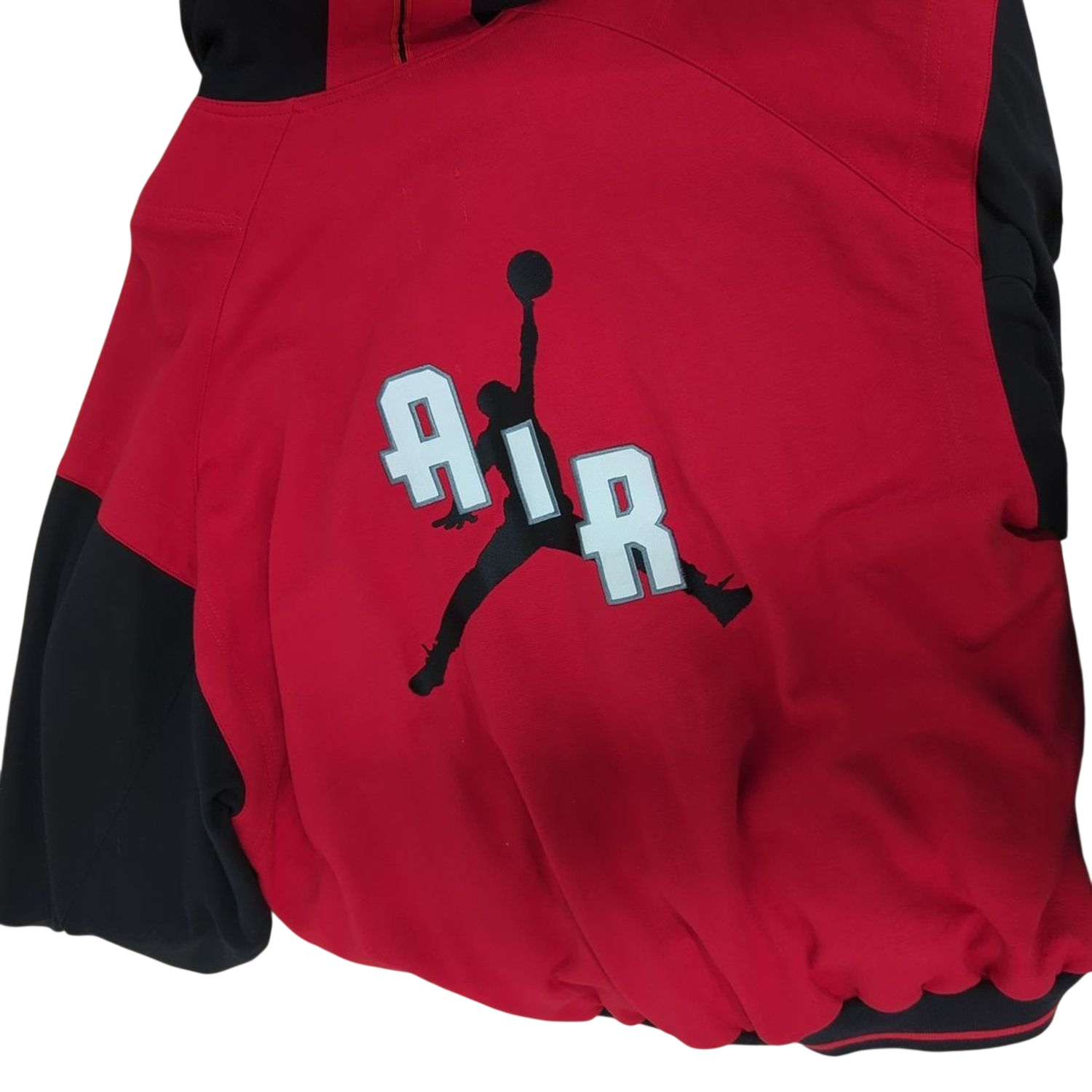 Nike Air Jordan Red & Black Bomber Jacket - Size L