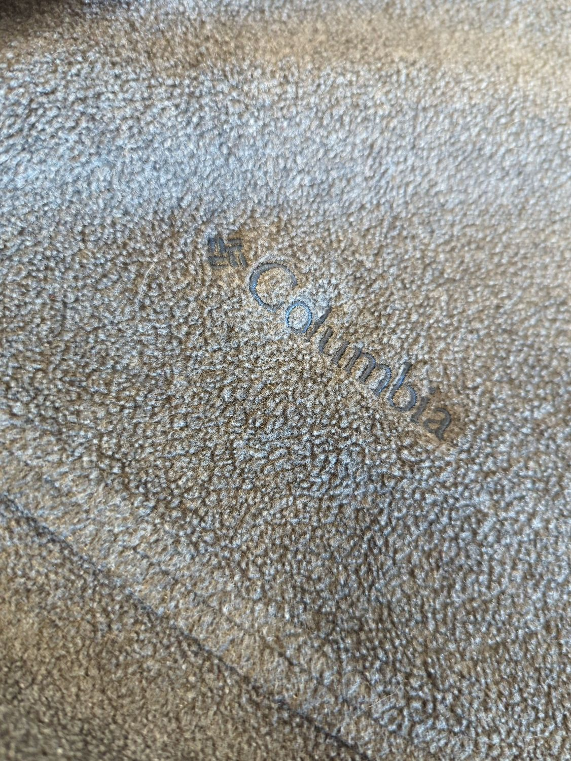 Columbia Men's Grey Fleece Zip-Up Jacket