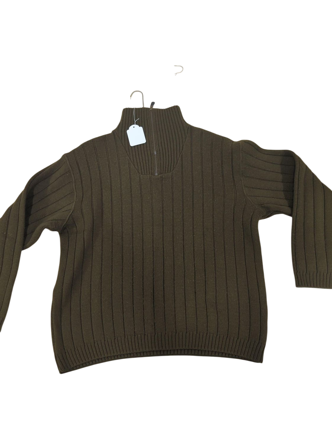 Cerruti 1881 Ribbed Crew Neck Sweater - Size M