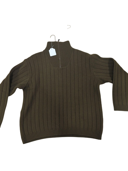 Cerruti 1881 Ribbed Crew Neck Sweater - Size M
