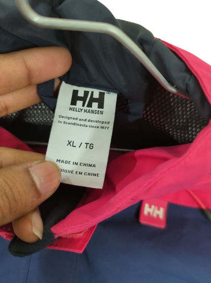 Helly Hansen Colorblock Windbreaker Jacket - Size XL