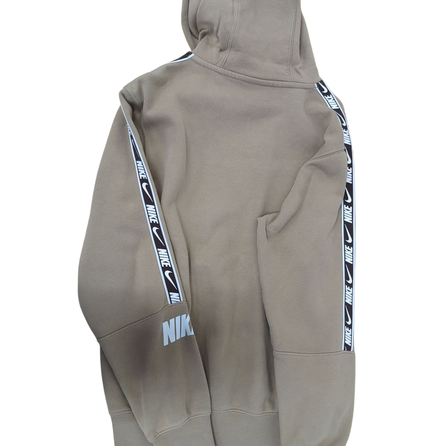 Nike Standard Fit Beige Bomber Jacket - Size S
