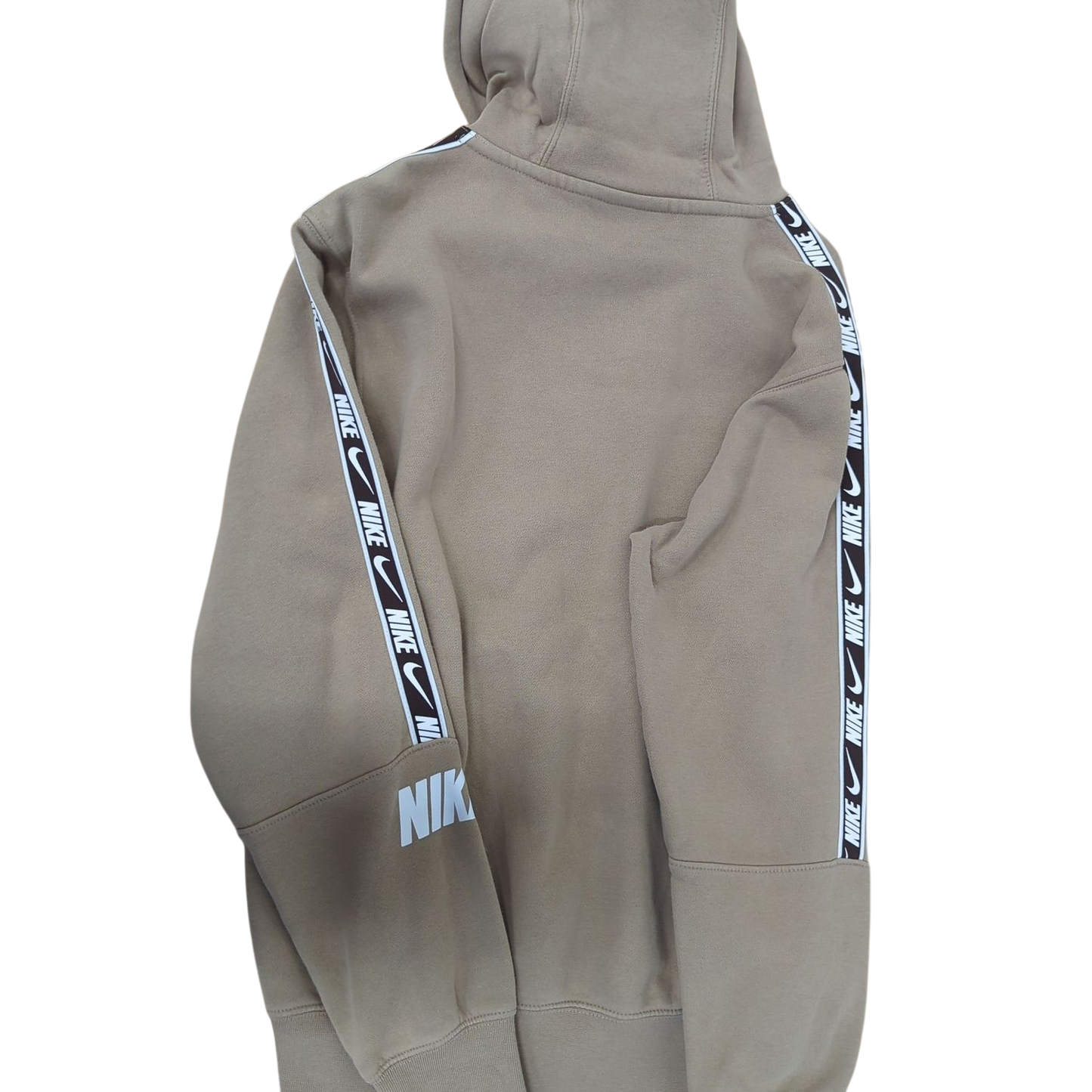 Nike Standard Fit Beige Bomber Jacket - Size S