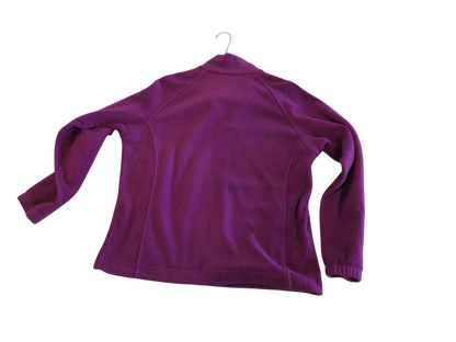 Columbia Purple Fleece Jacket - Women's Size L