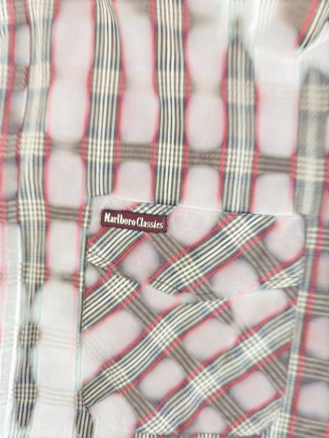Marlboro Classics Plaid Button-Down Shirt - Size XL