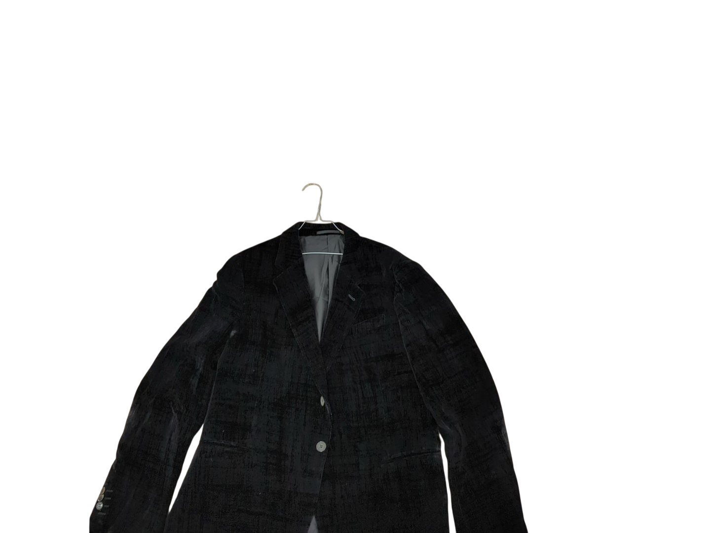 Armani Collezione Black Velvet Blazer - Size 56/R - Italian Made