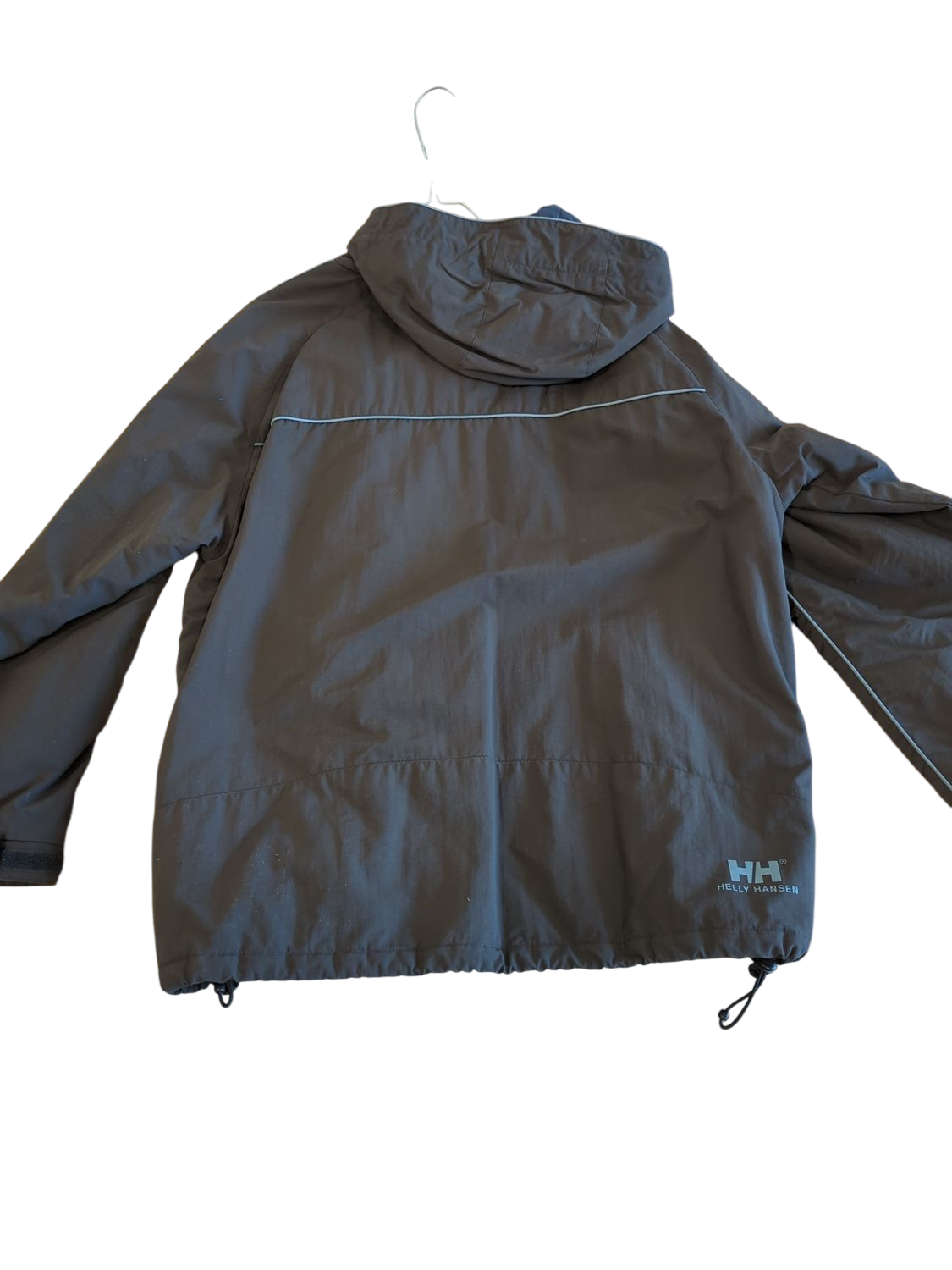 Helly Hansen Grey Windbreaker Jacket - Size XL