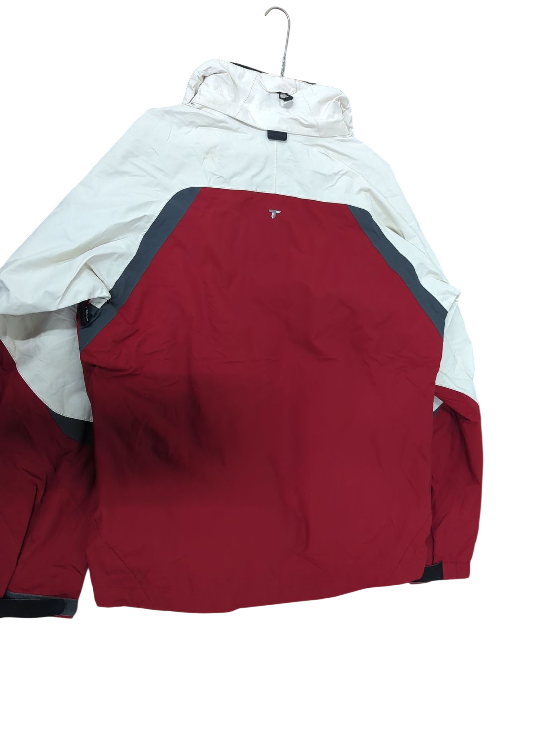 Columbia Sportswear Red & White Windbreaker Jacket - Size S