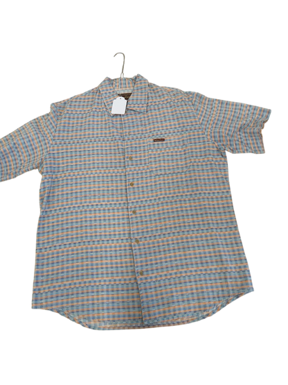 Marlboro Classics Plaid Button-Down Shirt - Size XL
