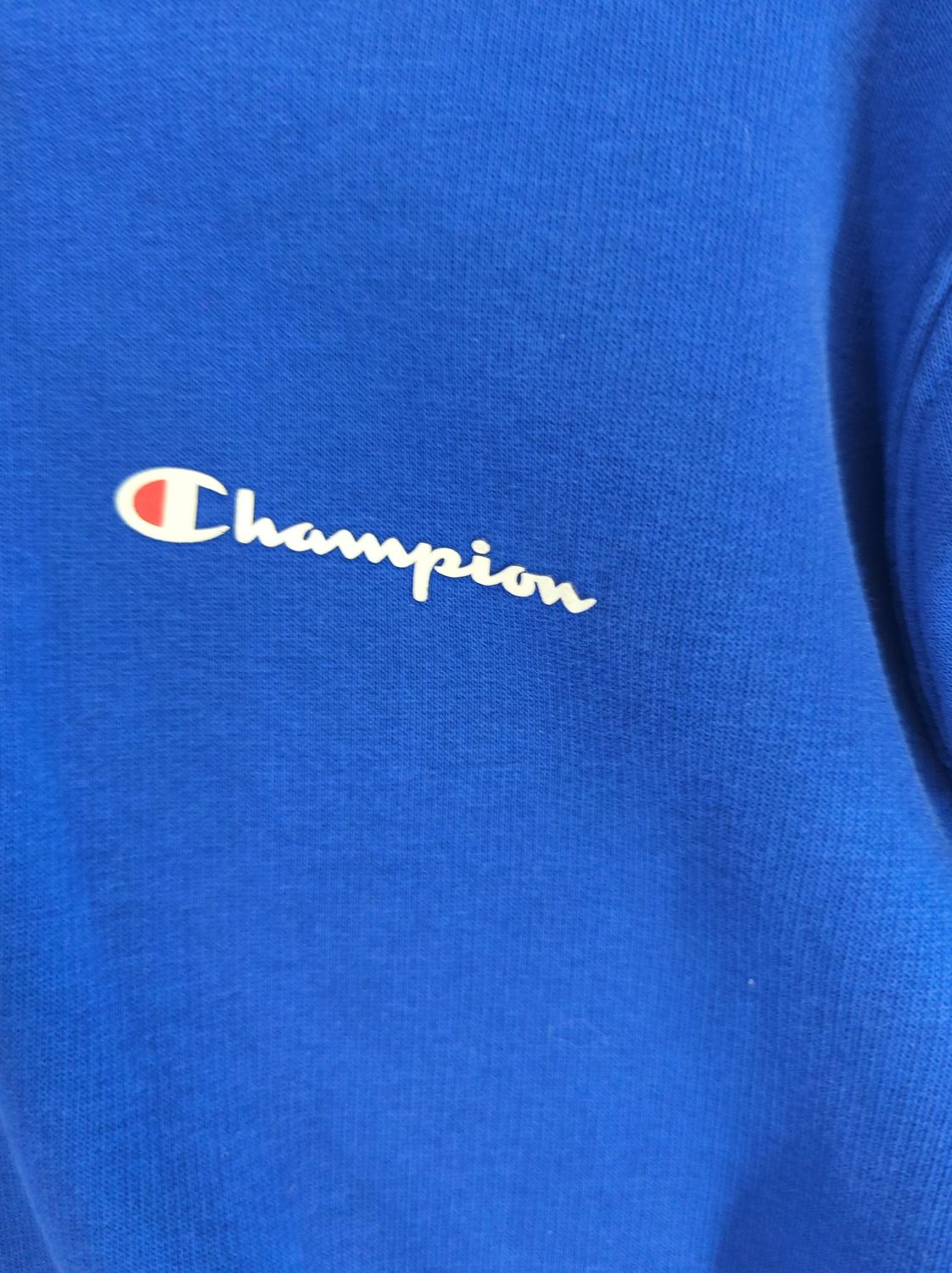 Champion Medium Blue Zip-Up Hoodie - Athletic Apparel