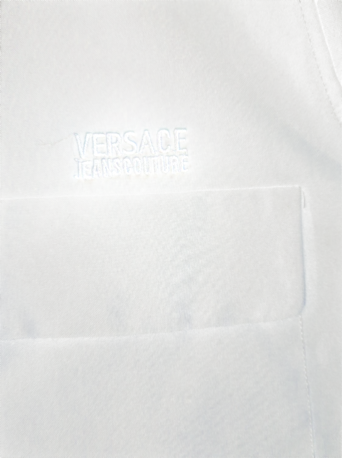 Versace Jeans Couture Black Button-Up Shirt