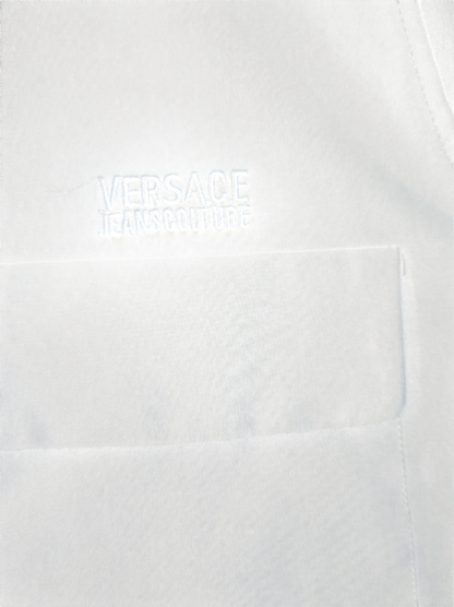 Versace Jeans Couture Black Button-Up Shirt