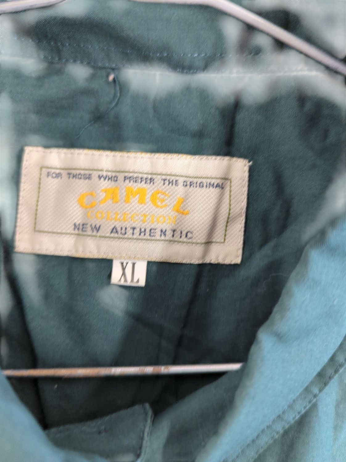 Camel Collection Green Button-Down Shirt - Size XL