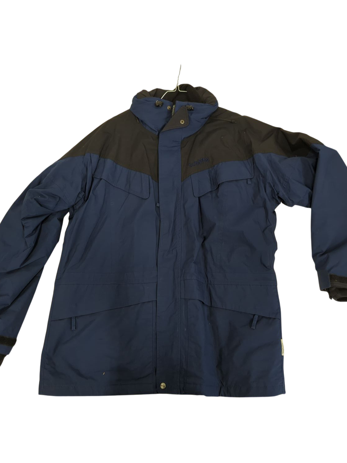 Schöffel Navy Blue Windbreaker Jacket - Outdoor Wear